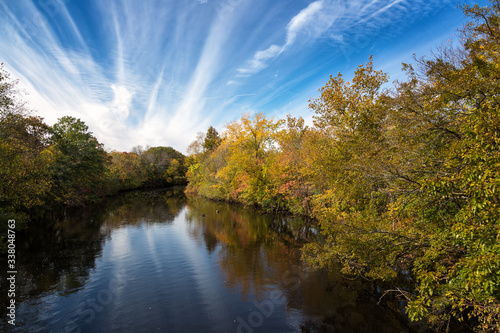An Afternoon of Autumn in Watertown, Massachusetts