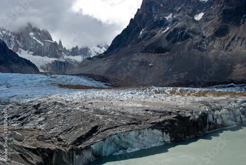 Glacier Torres Argentina South America 