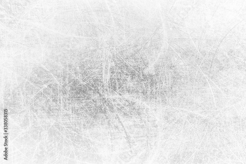 abstract light scratch background / white scratch damage, industrial wall material