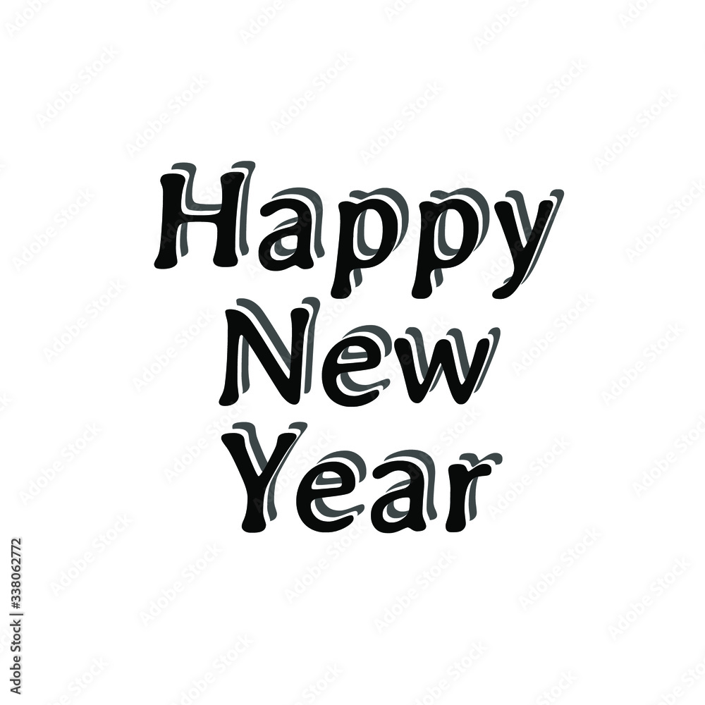 happy new year icon vector illustration, concept text symbol object holiday
happy new year icon vector illustration, concept text symbol object holiday