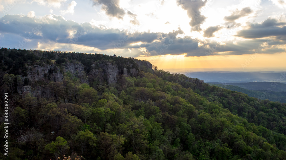 Sunset at Mount Magazine, Paris, AR Sunset at Mount Magazine, Paris, AR