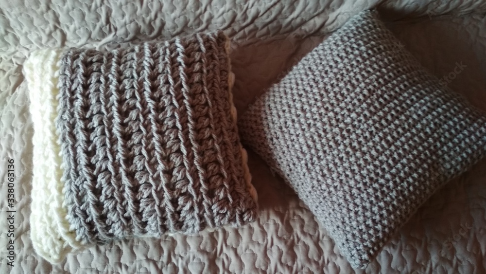 close up of a knitted sweater close up of a knitted sweater