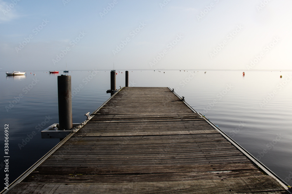 Pier on the lake