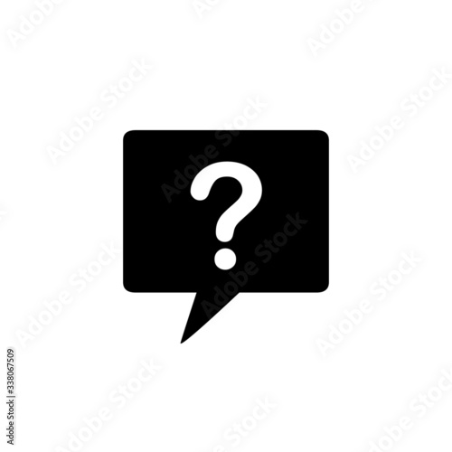 answer and question icon for asking