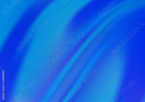 Fototapeta Naklejka Na Ścianę i Meble -  Light BLUE vector blurred shine abstract background. Shining colorful illustration in a Brand new style. The best blurred design for your business.