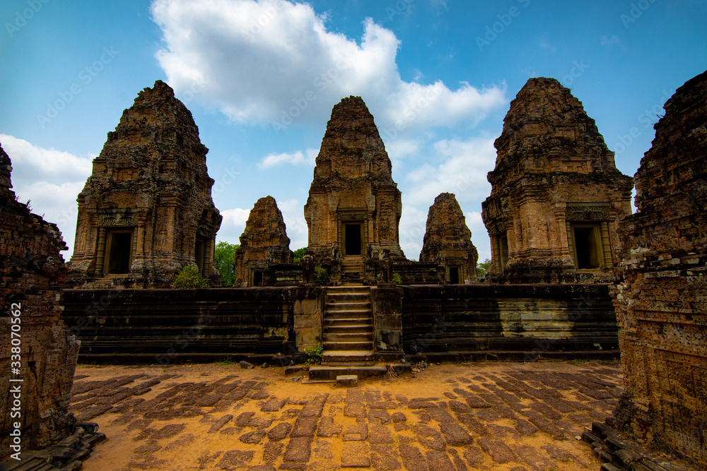 Naklejka premium Tempel bei Angkor Siam Reap, Kambodscha