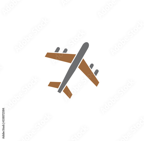 Travel erelated icon on background for graphic and web design. Creative illustration concept symbol for web or mobile app