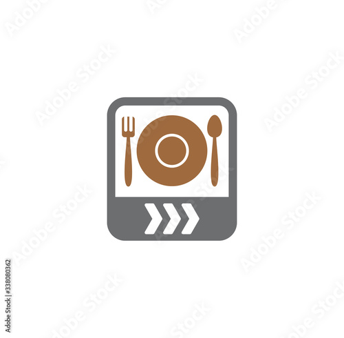 Travel erelated icon on background for graphic and web design. Creative illustration concept symbol for web or mobile app