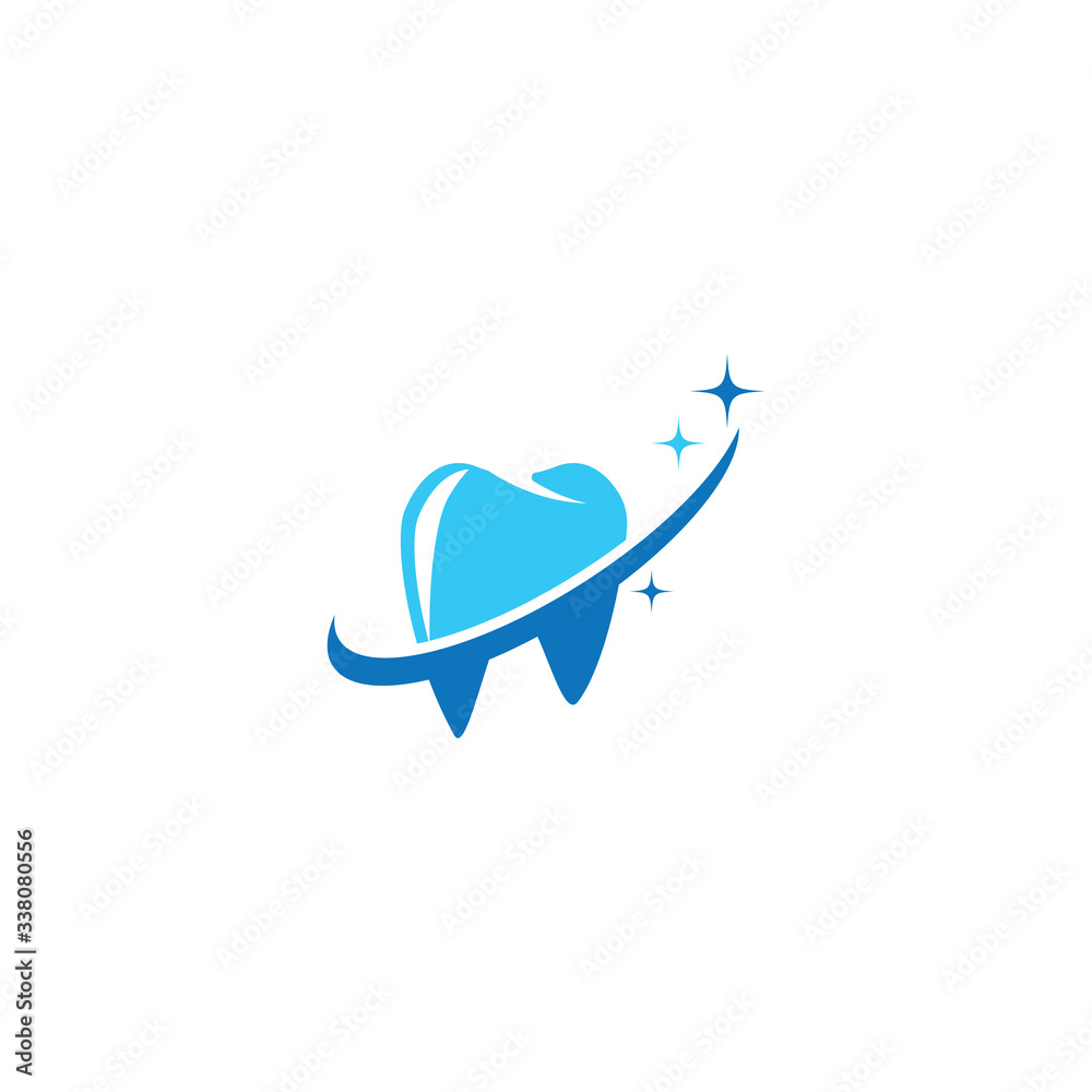 Obraz premium Dental logo Template vector illustration