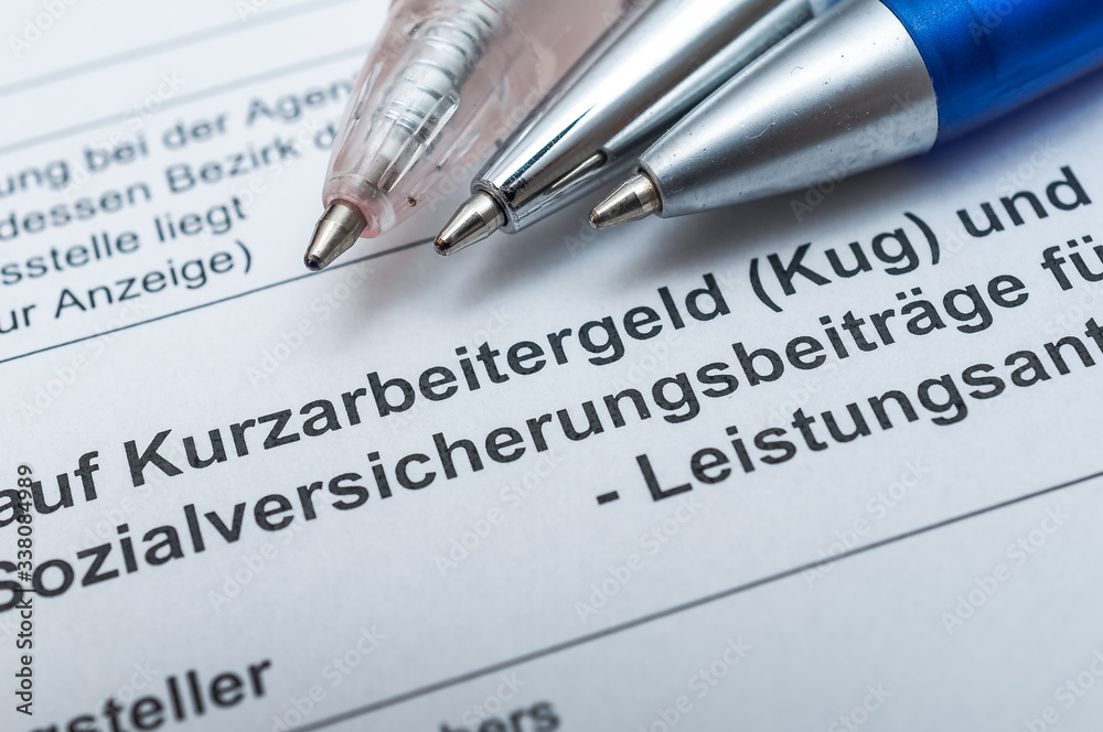 Antrag Arbeitsamt auf Kurzarbeit (KUG) einreichen