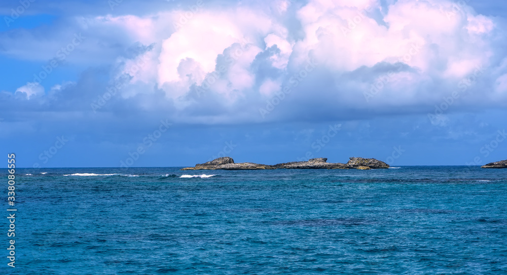 Rock Formation in the Caribbean Sea