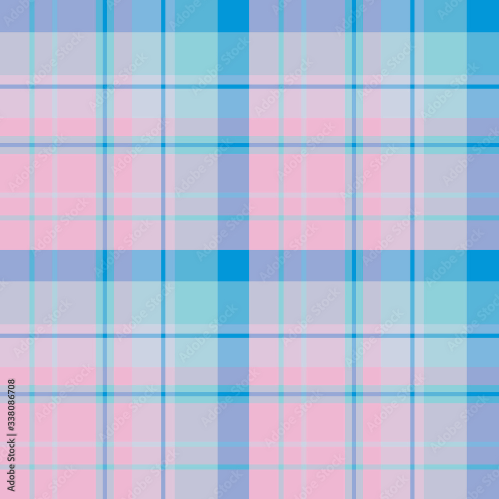 Seamless pattern in interesting discreet pink and blue colors for plaid, fabric, textile, clothes, tablecloth and other things. Vector image. Seamless pattern in interesting discreet pink and blue colors for plaid, fabric, textile, clothes, tablecloth and other things. Vector image.