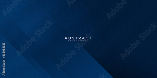 Modern blue navy line triangle background for presentation. Vector illustration design for presentation, banner, cover, web, flyer, card, poster, wallpaper, texture, slide, magazine, and powerpoint. 