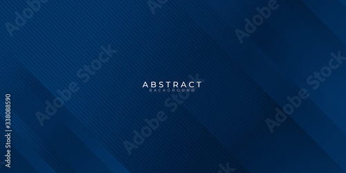 Modern blue abstract background with shadow layered element. Vector illustration design for presentation, banner, cover, web, flyer, card, poster, wallpaper, texture, slide, magazine, and powerpoint. 