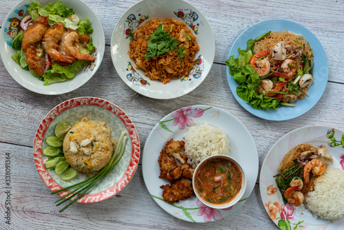 Thai Food Mixed Dishes Set 33321
