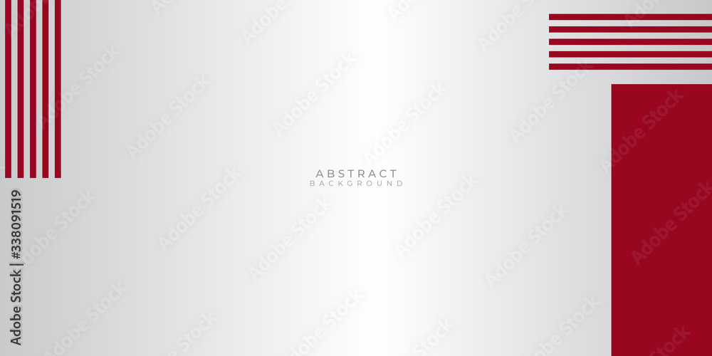 White red lines abstract modern presentation background for presentation design with silver background