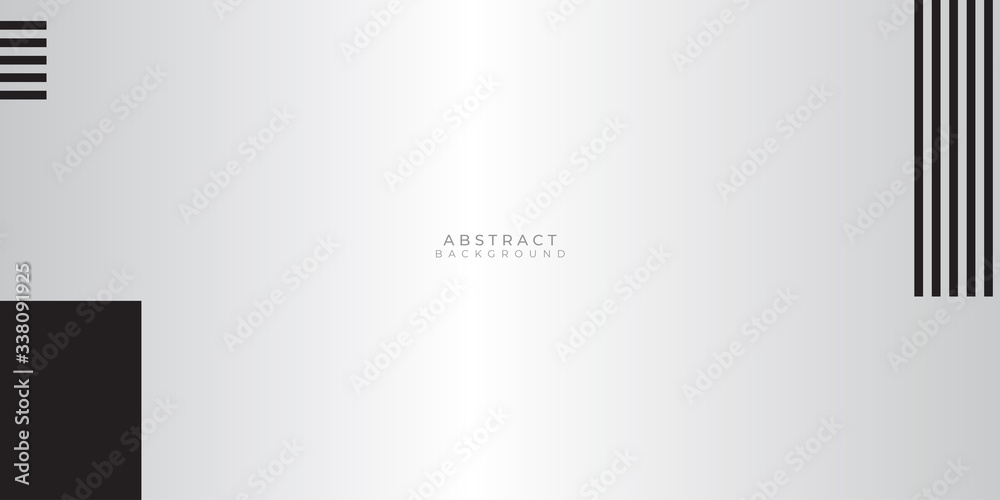 Obraz premium Black white abstract lines background geometry shine and layer element vector for presentation design. Suit for business, corporate, institution, party, festive, seminar, and talks.