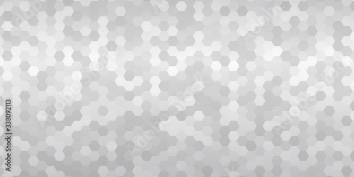Modern white abstract hexagon honeycomb white background. light and shadow. Vector illustration design for presentation, banner, cover, web, flyer, card, poster, wallpaper, texture, slide, magz
