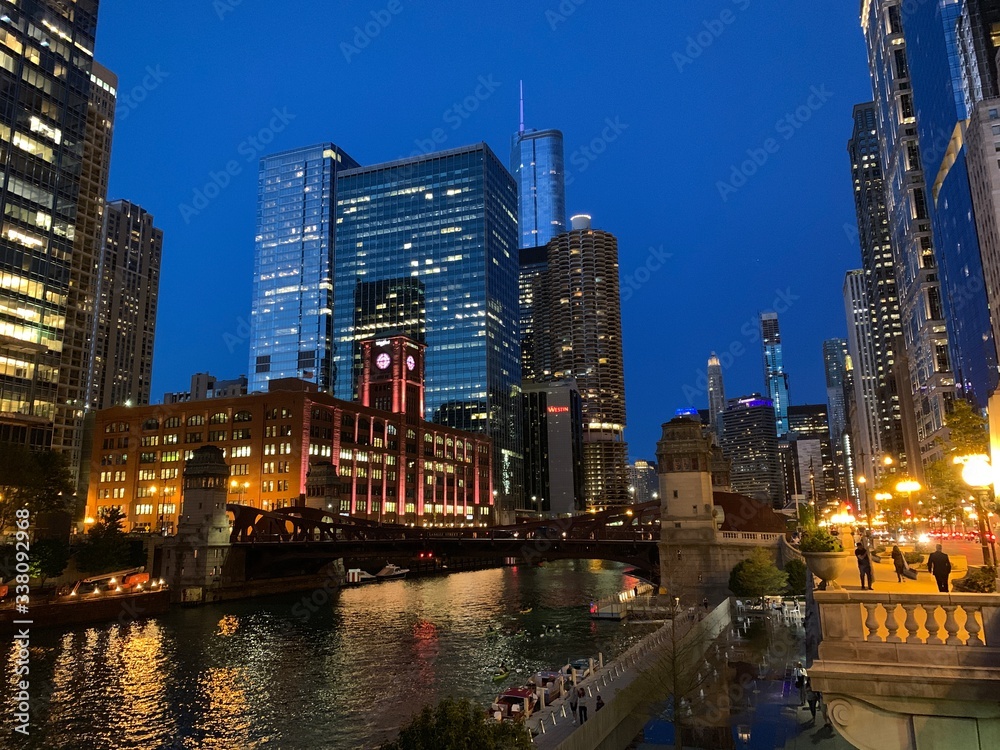 Naklejka premium Chicago