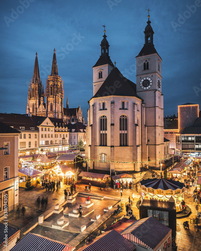 Weihnachtsmarkt Regensburg, Bayern