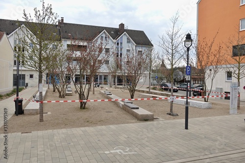 Treuchtlingen - Partnerschaftsplatz während der Coronakrise photo