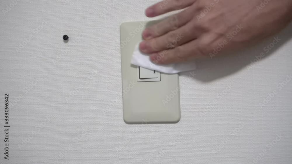 Video of cleaning the switch with alcohol Video of cleaning the switch with alcohol