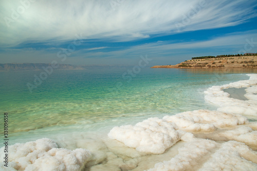 Dead Sea Salt and landscape