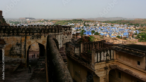 Jodhpur, blue city from Meharangarh fort