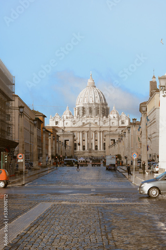 saint peter basilica rome italy