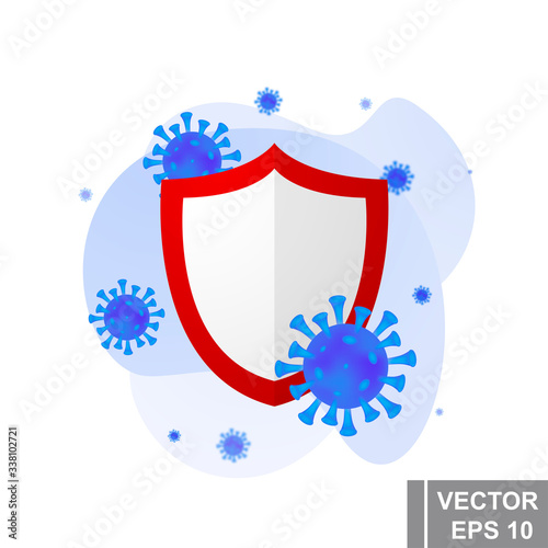 New coronavirus. Covid-19. Pandemic. Prevention Concept design for your use.