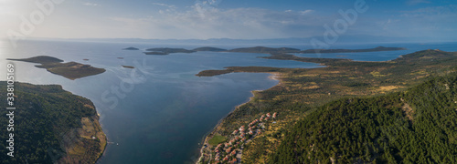 panoramic peninsula and islands view