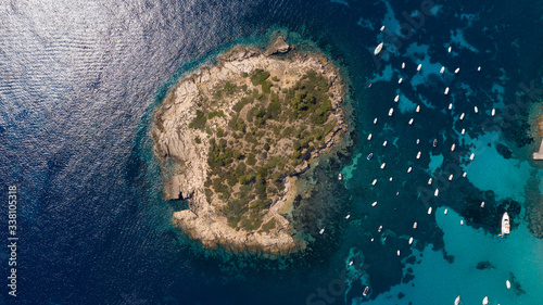 Small island in Sant elm/Mallorca.