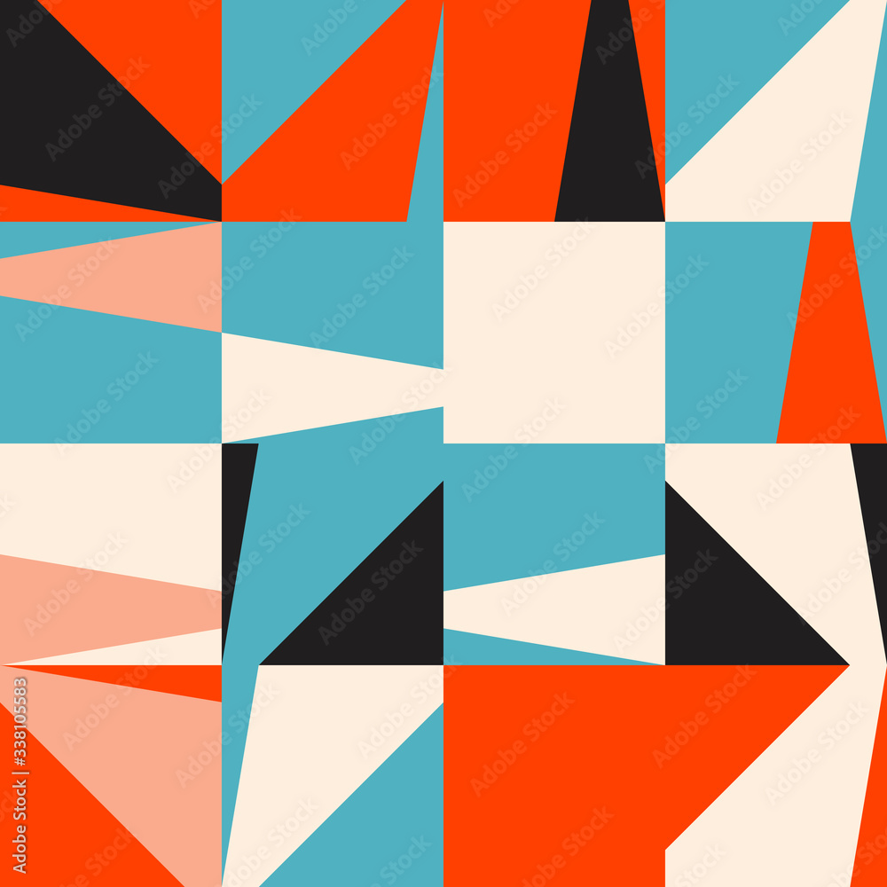 Triangle Abstract Vector Pattern Design Triangle Abstract Vector Pattern Design