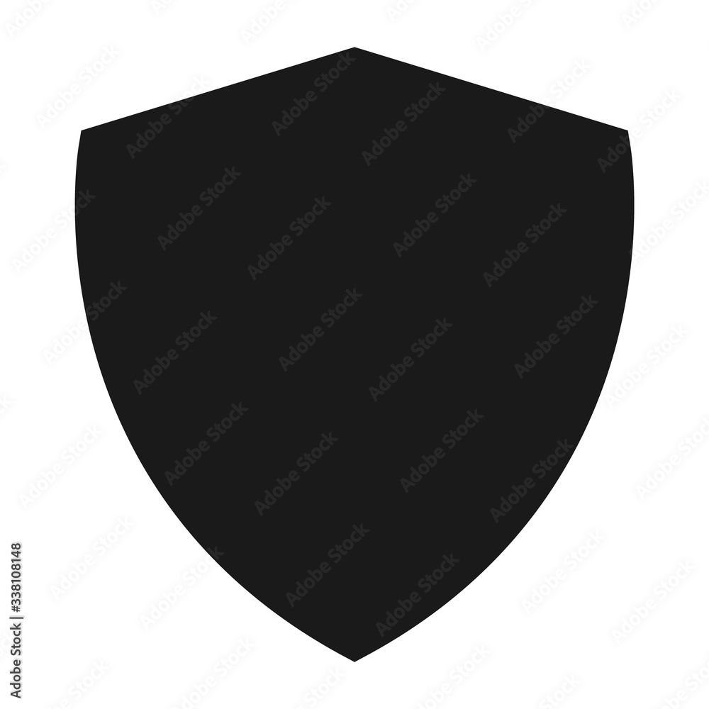 Shield protect icon, safety symbol, defense logo, web button, internet security Shield protect icon, safety symbol, defense logo, web button, internet security