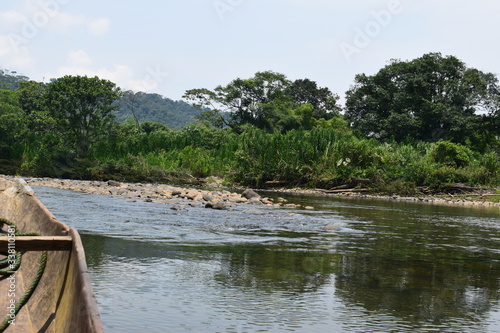 Landscape of the eastern Ecuadorian Amazon