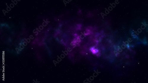 abstract space background with stars