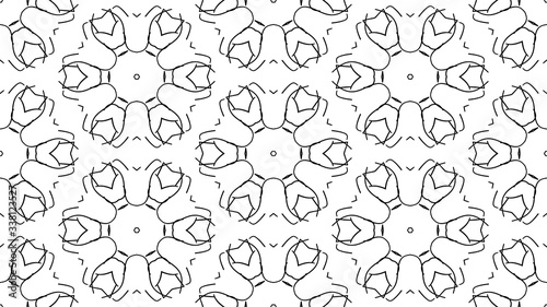 Seamless geometric pattern background. Ornament for your design