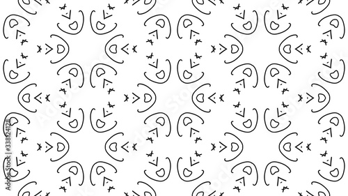 Seamless geometric pattern background. Ornament for your design