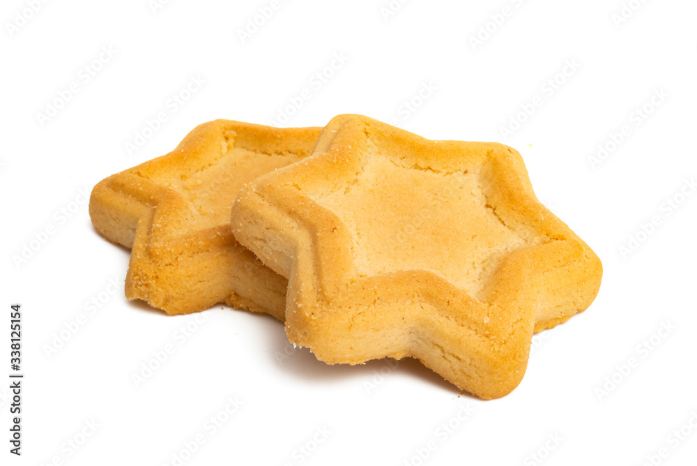 butter cookies isolated butter cookies isolated