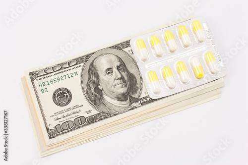 Dollars and medicine for treating various disease