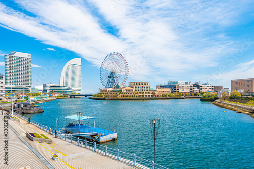 桜木町とみなとみらいと横浜港