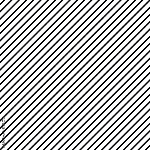 Diagonal lines pattern. Black and white stripes texture background. Design element oblique lines.