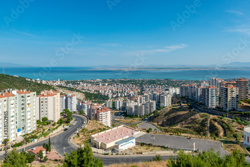 Narlidere, İzmir - Turkey. A Narlidere City View from Hill.
