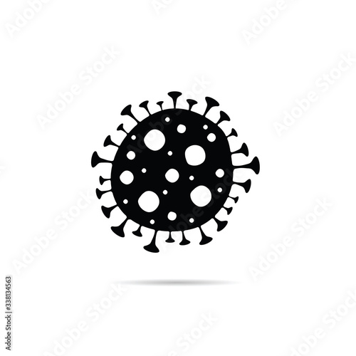 corona virus icon illustration