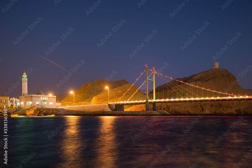 Obraz premium Harbour of Sur Oman