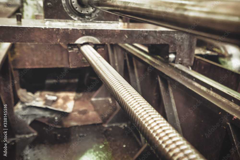 Iron and steel factory and production. Iron and steel factory and production.