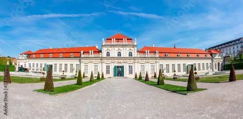 Billede på lærred Lower Belvedere palace, Vienna, Austria
