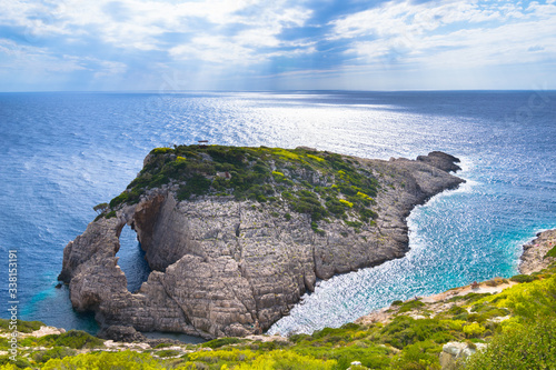 Beautiful view of Korakonissi bay - Zakynthos Ionian Islands - Greece