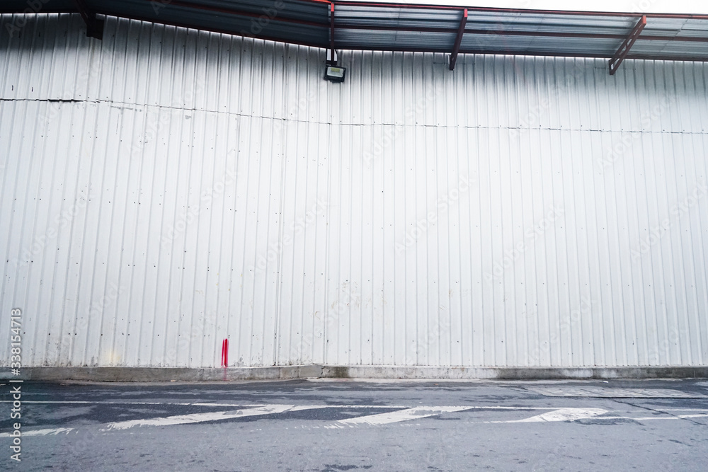 Obraz premium street empty background