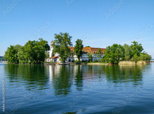 Fraueninsel in Chiemsee in Bavaria, Germany